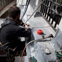 remplacement d'une gouttière Paris 