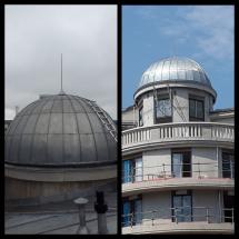 réalisation d'un dôme en joint debout avec un épie décoratif à Puteaux 